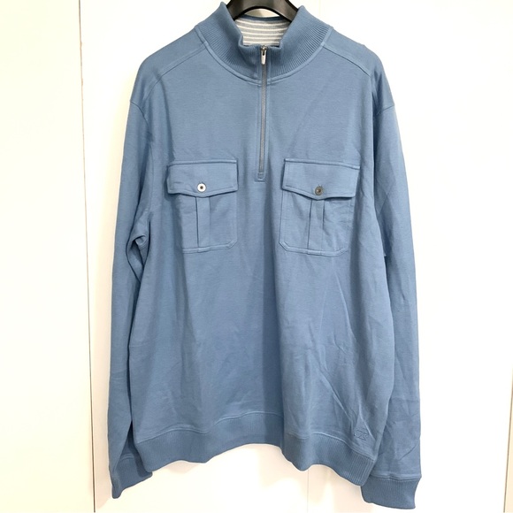 Cutter & Buck Other - NEW Cutter & Buck Quarter-Zip Sweater w/Pockets Men’s XL (Big & Tall size!)